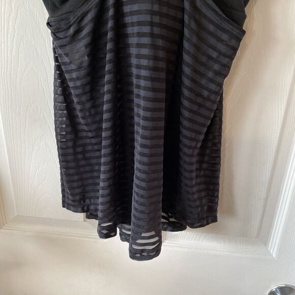 Cyclebar Black Striped Tank Top - Picture 6 of 9